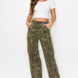 Load image into Gallery viewer, Aphrodite Camo Cargo Jeans