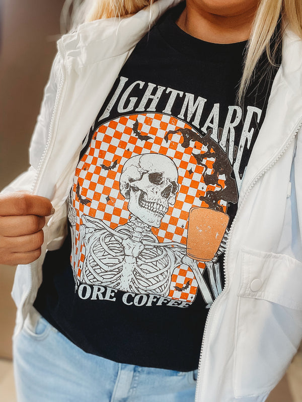 Nightmare Before Coffee Graphic