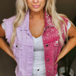 Load image into Gallery viewer, Cowgirl Glam Studded Denim Jacket