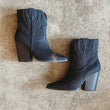 Load image into Gallery viewer, Nubuck Black Booties