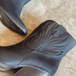 Load image into Gallery viewer, Nubuck Black Booties