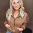 Load image into Gallery viewer, Delilah Half Zip Pullover