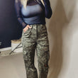 Load image into Gallery viewer, Aphrodite Camo Cargo Jeans