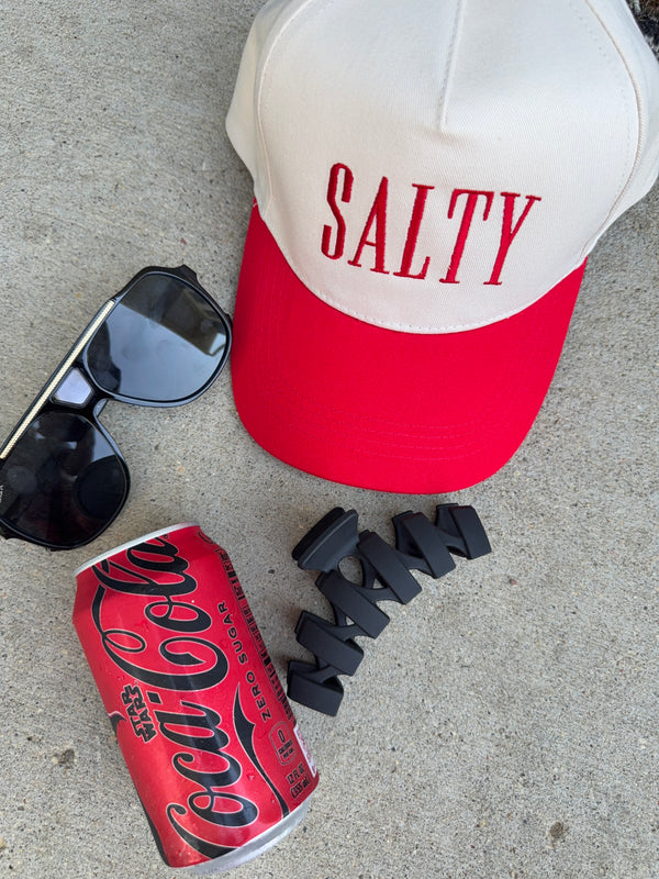 Salty Embroidered Trucker Hat