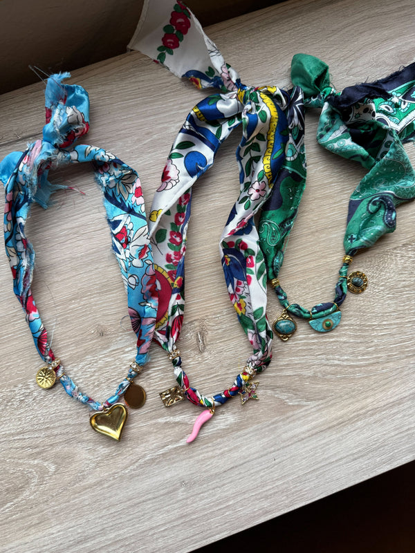 Bandana Charm Necklaces