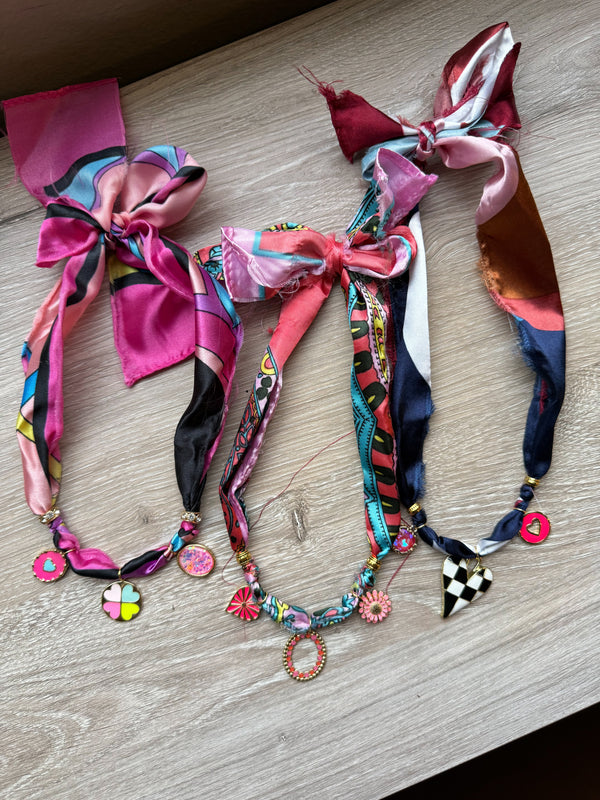 Bandana Charm Necklaces