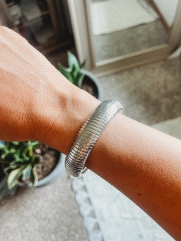 Silver Bracelet Stack [ sold separately ]