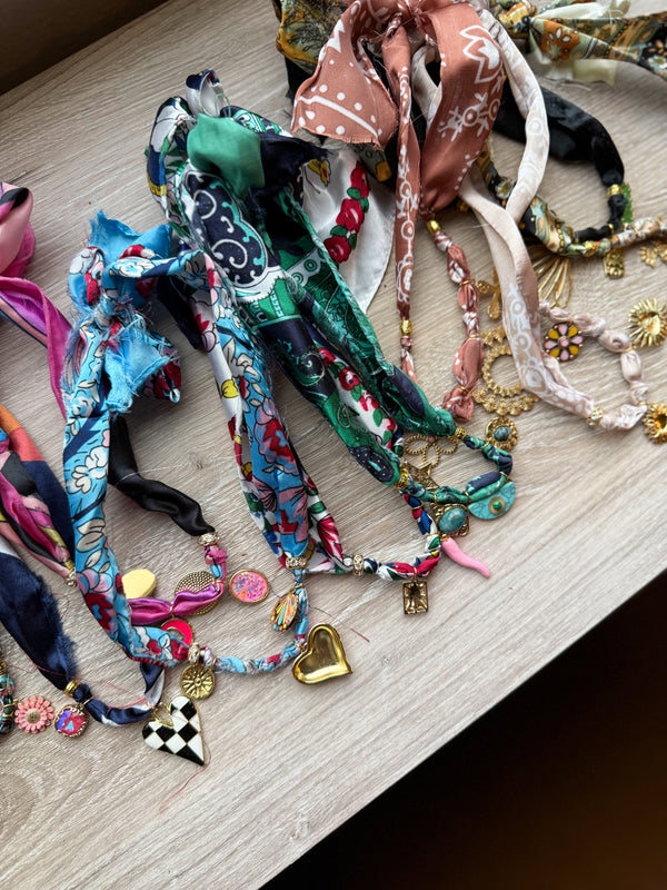 Bandana Charm Necklaces
