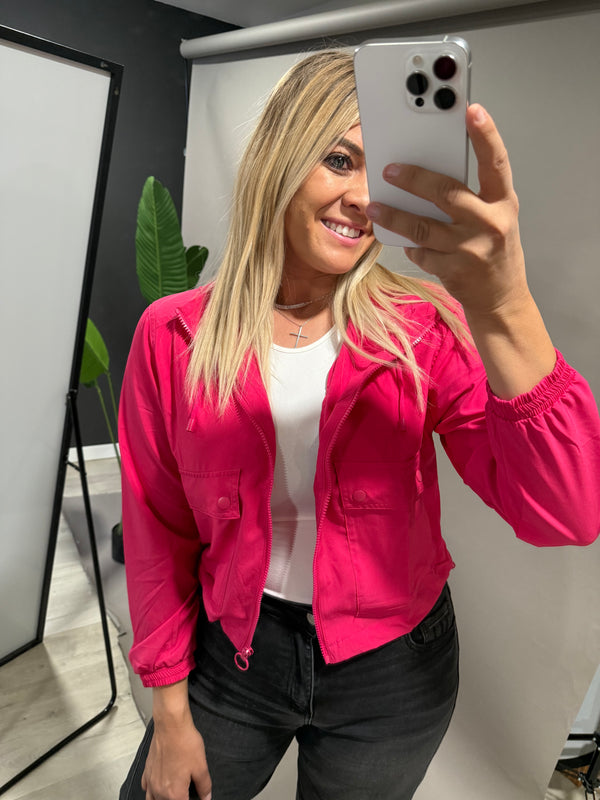 Vanny Hooded Windbreaker