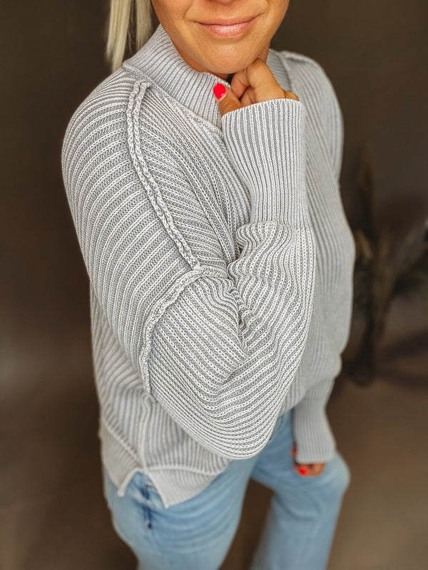 Really Ready For This Ribbed Sweater [ 3 colors ]