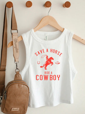 Save A Horse Ride A Cowboy Tank