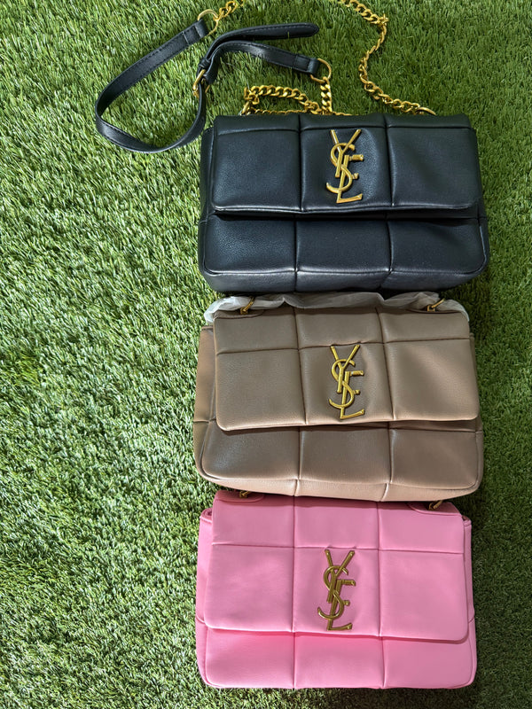 Leather Chic Crossbody [ 6 Colors ]