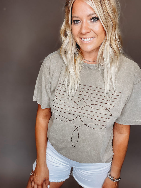 Cowboy Boots Graphic Tee