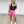Kalen Denim Shorts [ black or pink ]