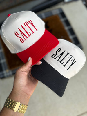 Salty Embroidered Trucker Hat