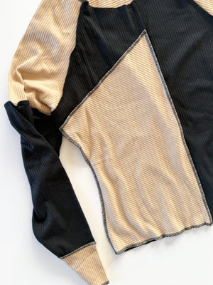 Jase Colorblock Exposed Seam Long Sleeve