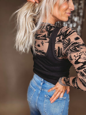 The Athens Buckle Tank Top Bodysuit [ 2 colors ]