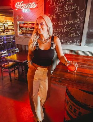 The Athens Buckle Tank Top Bodysuit [ 2 colors ]