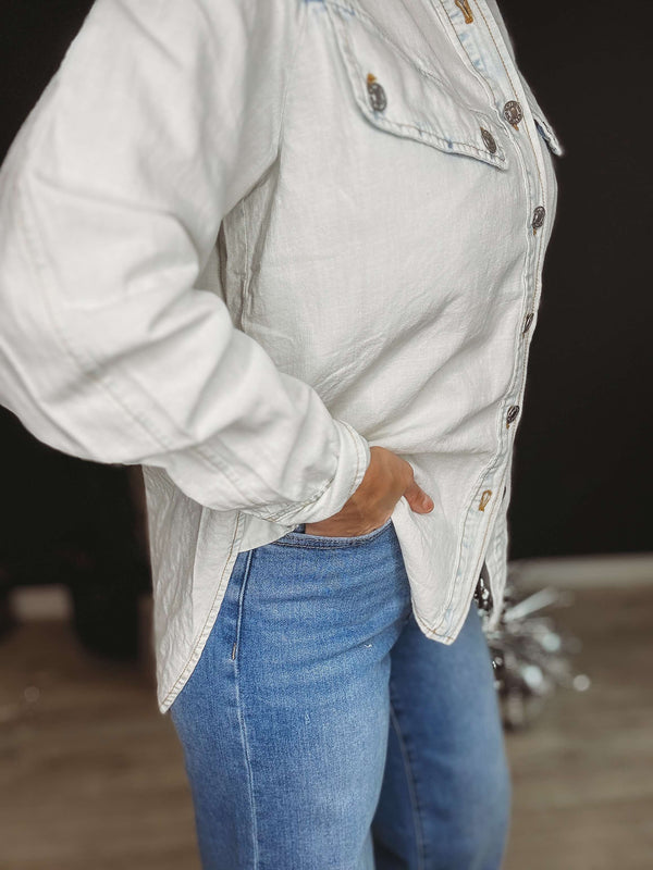 The Faded Denim Pocket Shirt