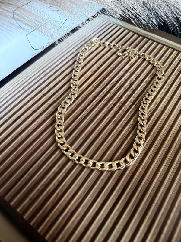 Roxy Gold Chain Necklace