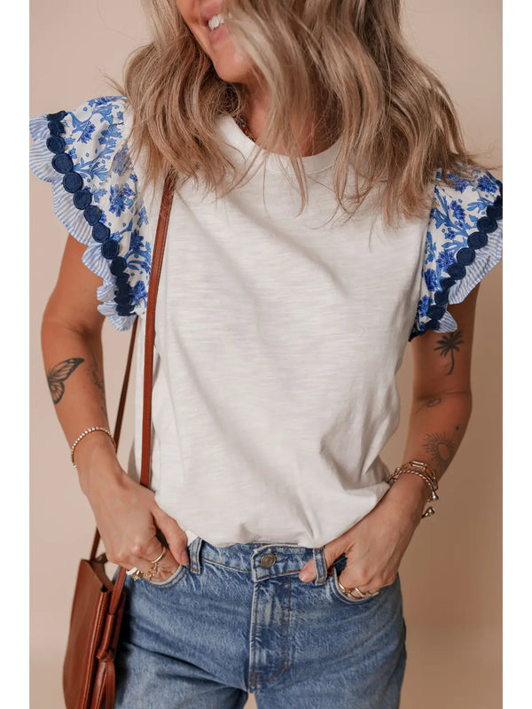 Cameron Flutter Sleeve Top