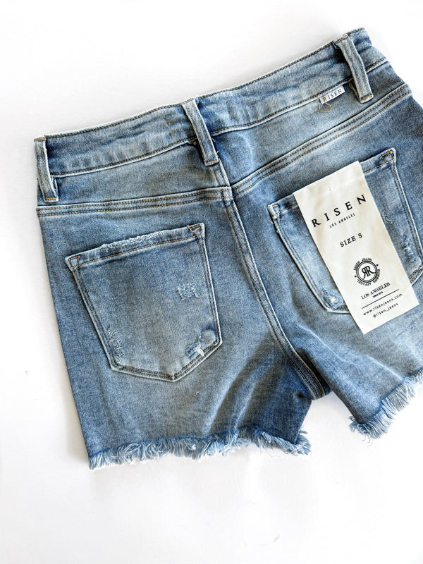 The Drift Medium Wash Shorts