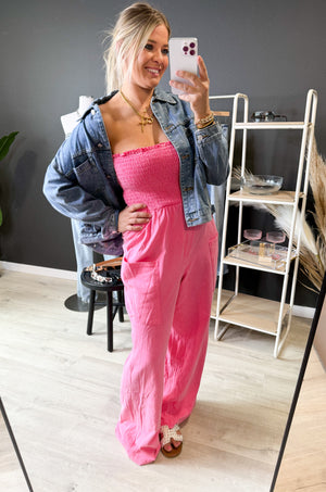 The Everyday Smocked Jumpsuit