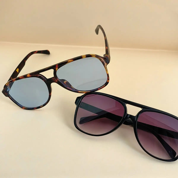 Lettie Vintage Double Bridge Aviator