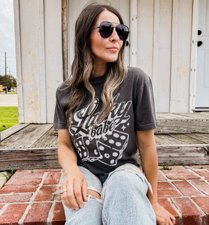 Lucky Babe Graphic Tee