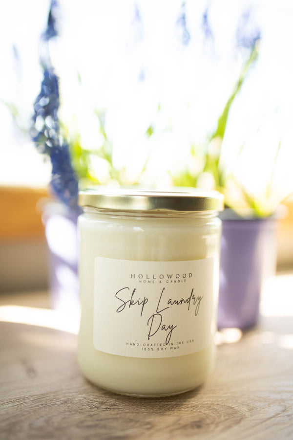 Skip Laundry Day Candle