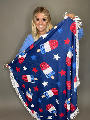 Summer Oversized Beach Towel [ 2 prints ]