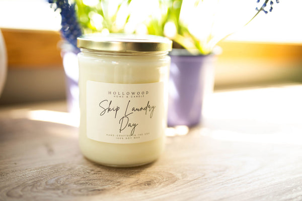 Skip Laundry Day Candle