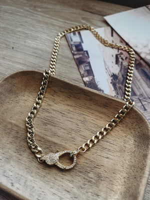 Natalia Gold Chain Necklace