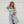 Scalloped Edge Stripe Sweater Top