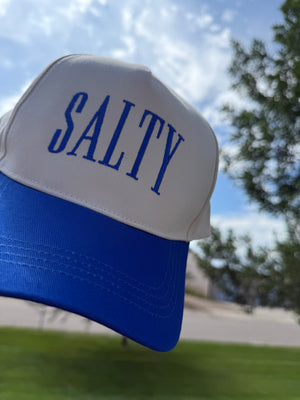 Salty Embroidered Trucker Hat