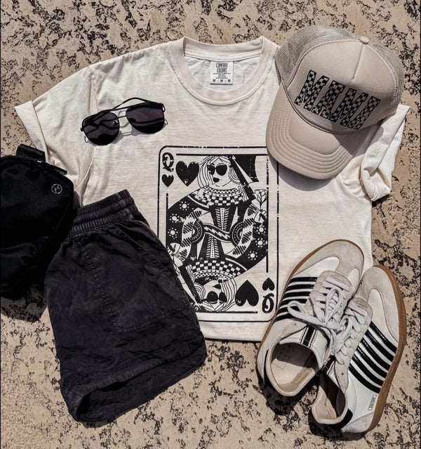 Playing Cards Graphic Tee [ 2 colors ]