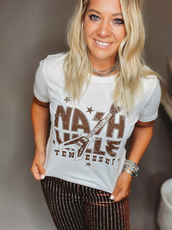 The Nashville Graphic Tee [ White ]