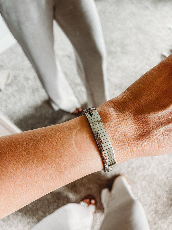 Silver Bracelet Stack [ sold separately ]