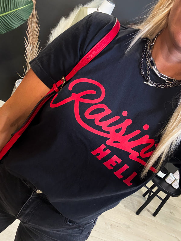 Raisin' Hell Graphic Tee