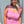 Dottie Button Down Tank Top [ pink ]