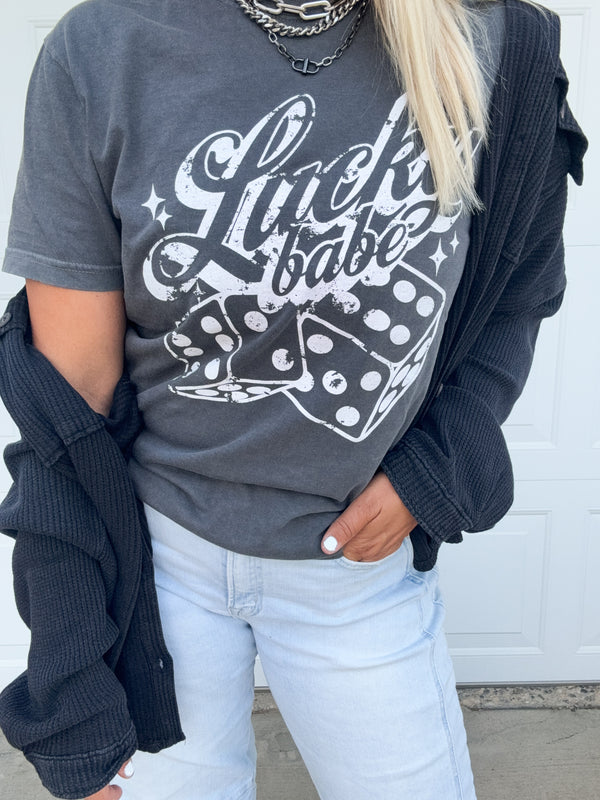 Lucky Babe Graphic Tee