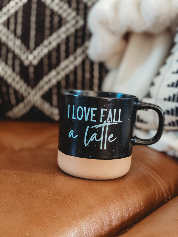 I Love Fall A Latte Mug