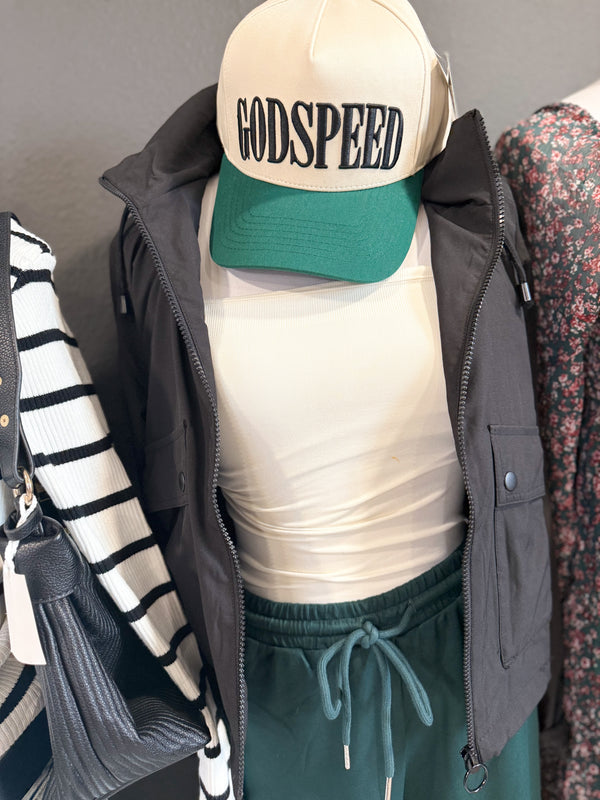 Godspeed Embroidered Trucker Hat