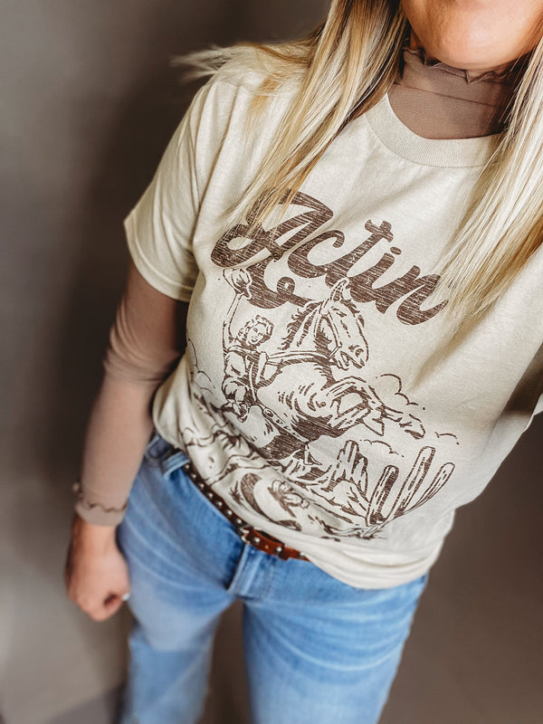 Actin' Up Graphic Tee