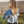Two Tone Ombre Denim Cropped Jacket