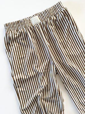 The Luca Striped Wide Leg Pants