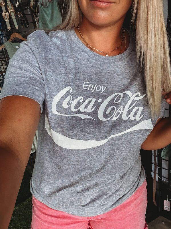 Enjoy Coca Cola Graphic Tee