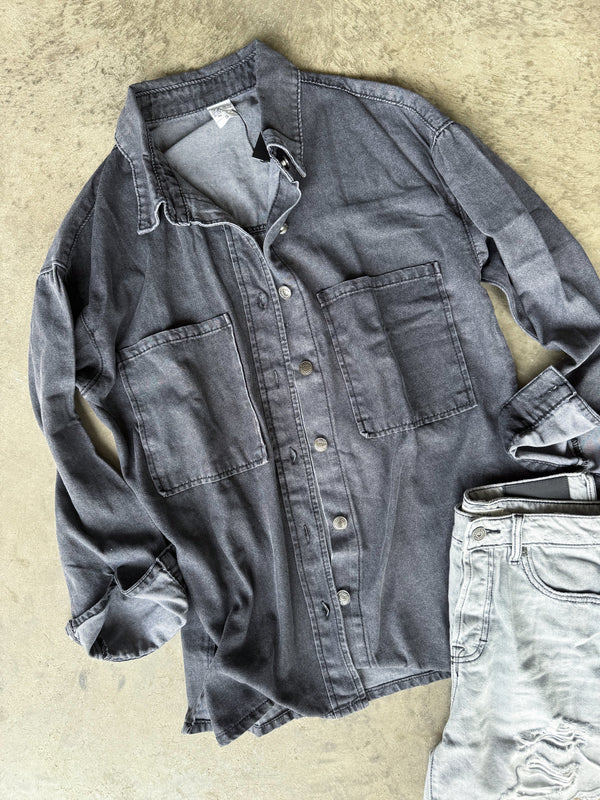 Paityn Denim Jacket [ black ]