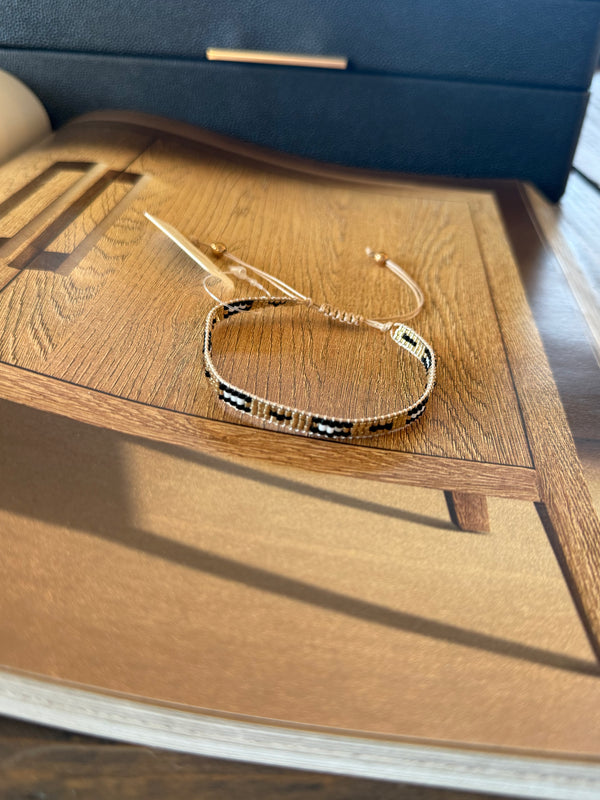 Tara Beaded Bracelet [ Gold ]