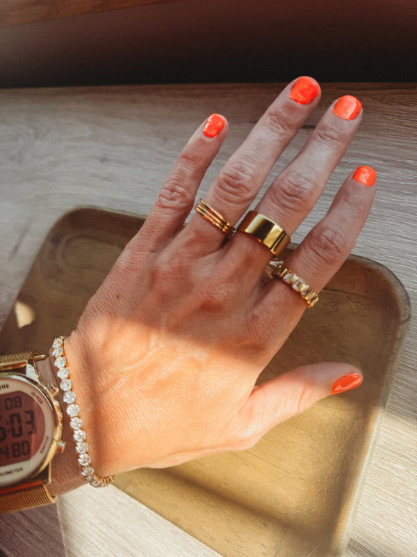Baguette Eternity Band Ring